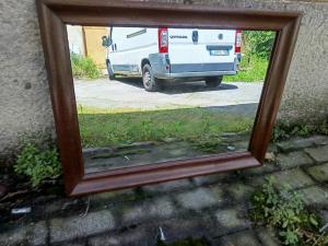 Specchiera dell'800 con cornice coeva